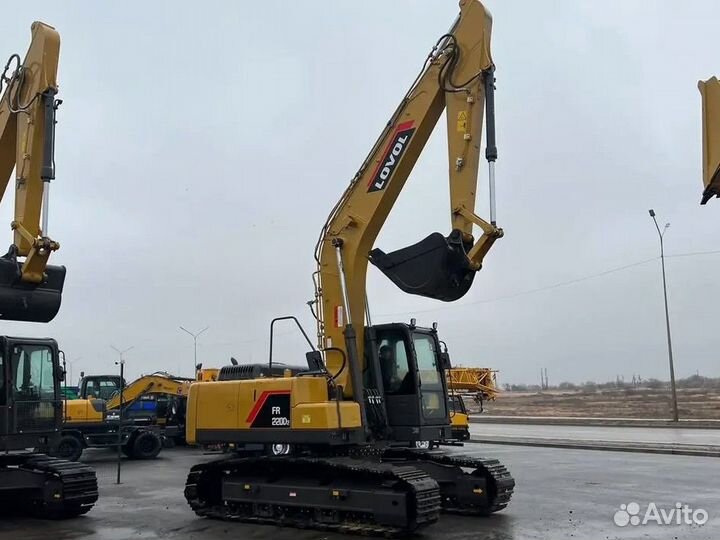 Гусеничный экскаватор Lovol FR220D, 2024