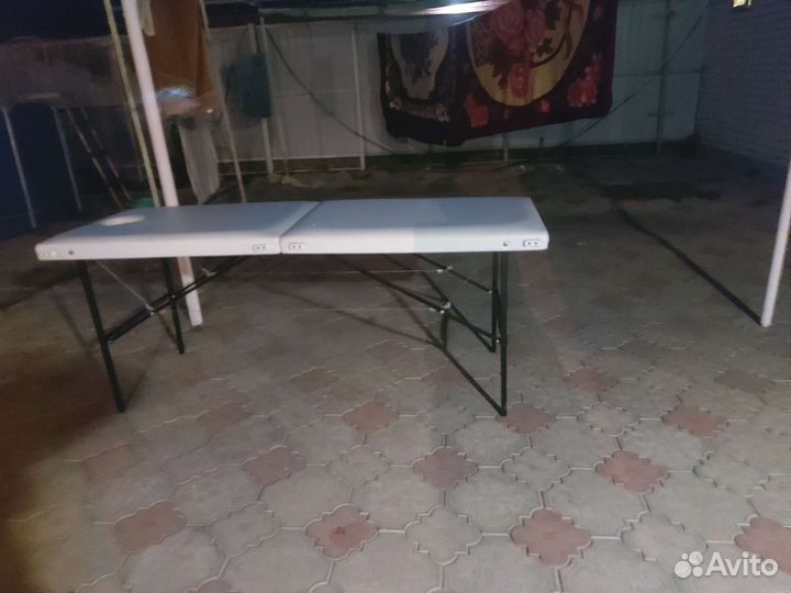 Массажный стол складной с вырезом