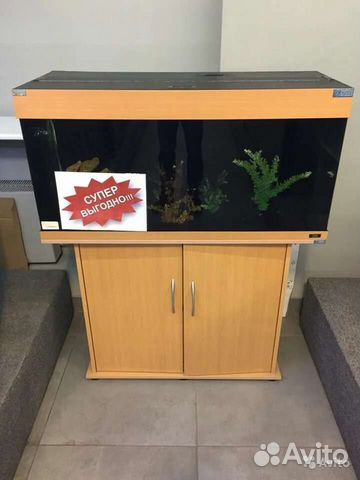 Аквариум с тумбой бу