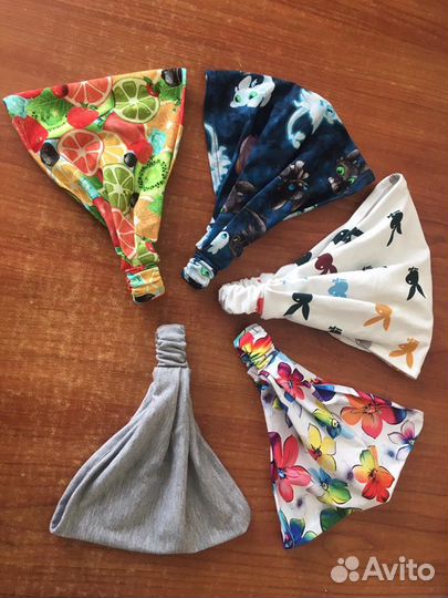 Повязки-косынки на резинке