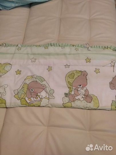 Бортики в детскую кроватку