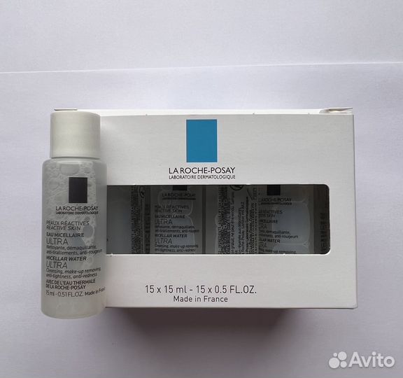 Мицелярная вода la roche