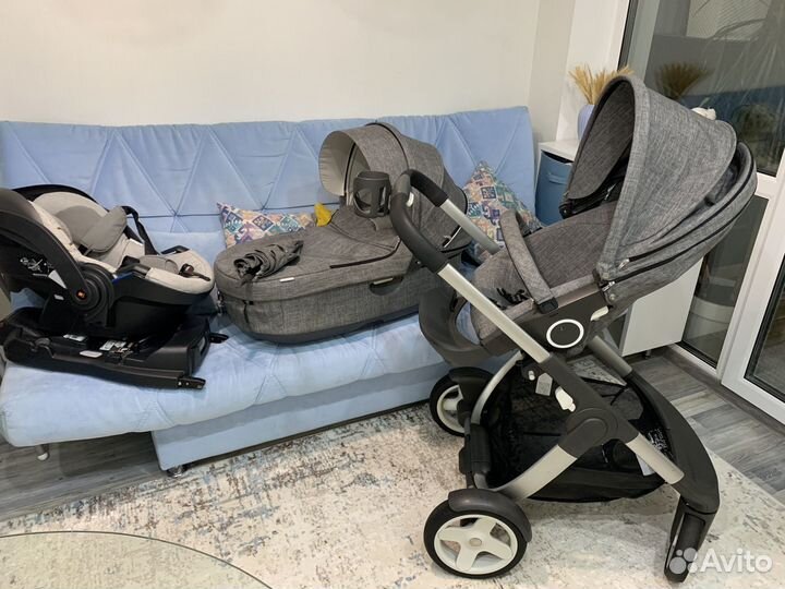 Коляска stokke (cruzi) 3 в 1