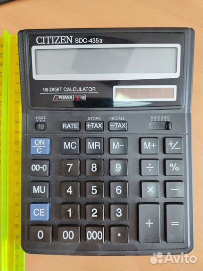 Калькулятор Citizen SDC-435II