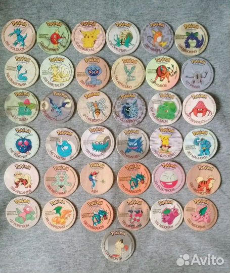 Фишки Покемон начала 2000х