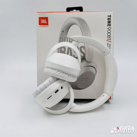 JBL Tune 900 чёрные/белые