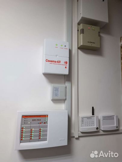 Монтаж видеонаблюдения, охранной и пожарной сигна