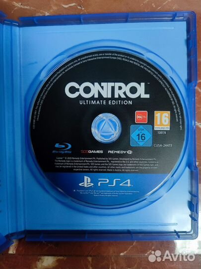 Control ps4 ultimate edition