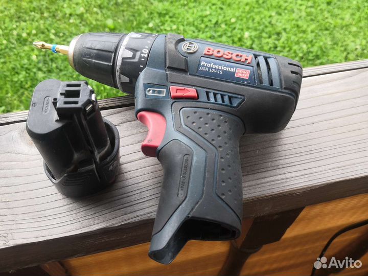 Шуруповерт bosch gsr 12v 15