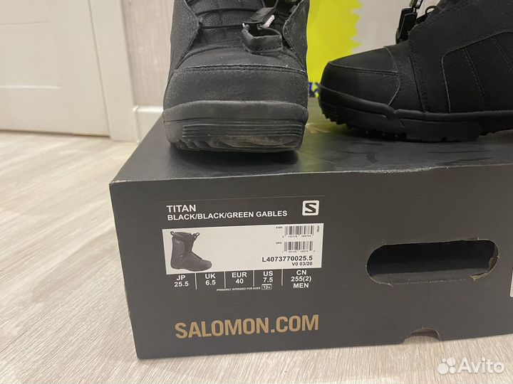 Комплект Salomon Sleepwalker, крепления, ботинки