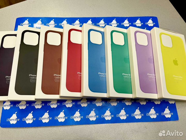 Кожаные чехлы на iPhone 13/ 13 Pro/ 13 Pro Max