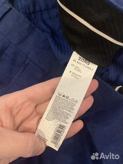 Мужской костюм льняной S