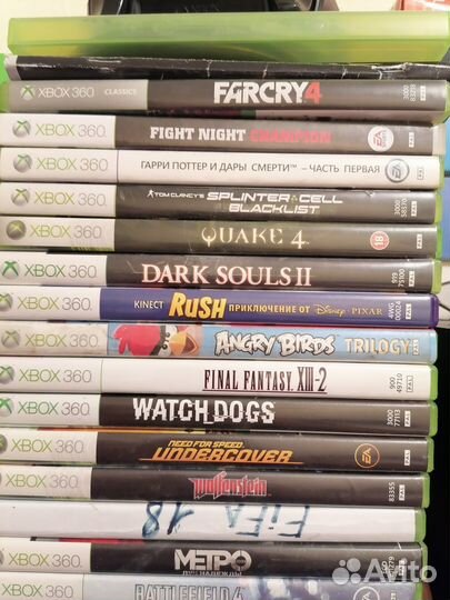 Игры Xbox one и Xbox 360
