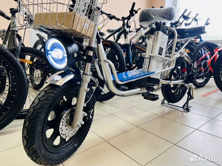 Электровелосипед колхозник 60v 500w 20аН (Новый)