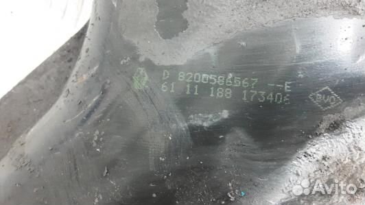 Рычаг передний нижний правый renault kangoo 2 (1RT