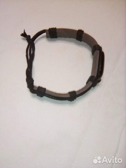 Браслет кожаный Зодиак - Рыбы