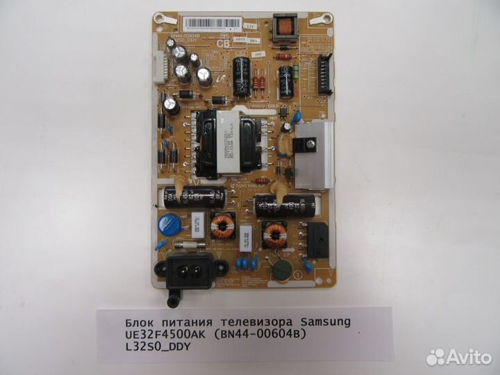 Детали телевизора Samsung UE32F4500AK