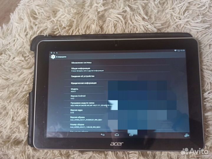 Планшет Acer A3-A11