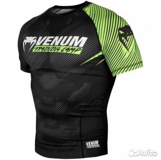 Рашгард Venum Logos короткий рукав