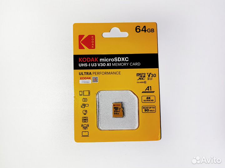MicroSD 64Gb карта памяти