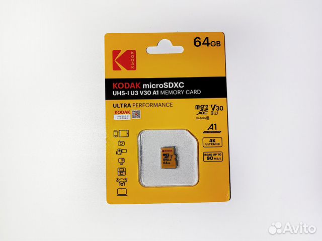 MicroSD 64Gb карта памяти
