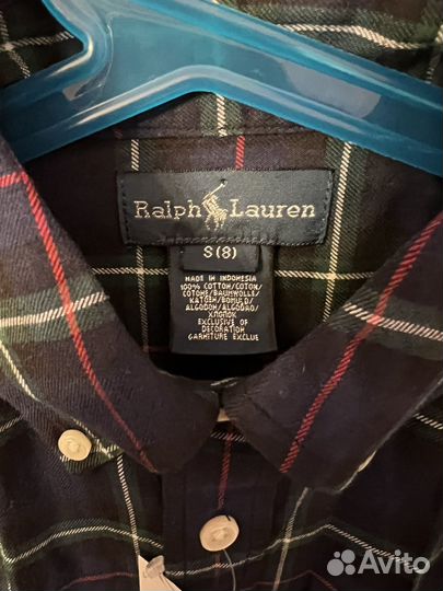 Рубашка polo ralph lauren оригинал