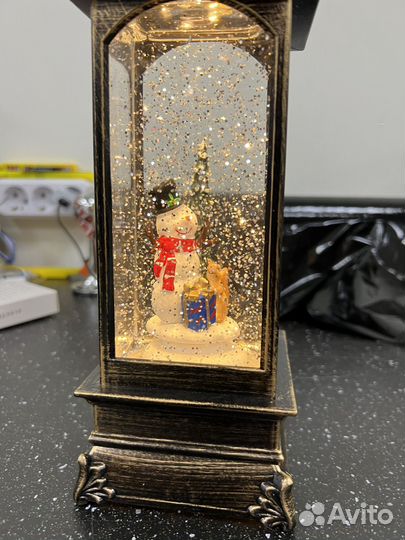 Новогодний музыкальный фонарь 