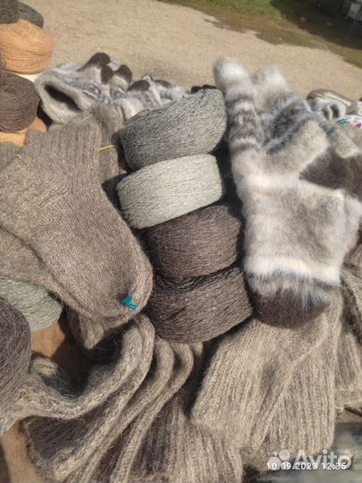 Пряжа овечья шерсть