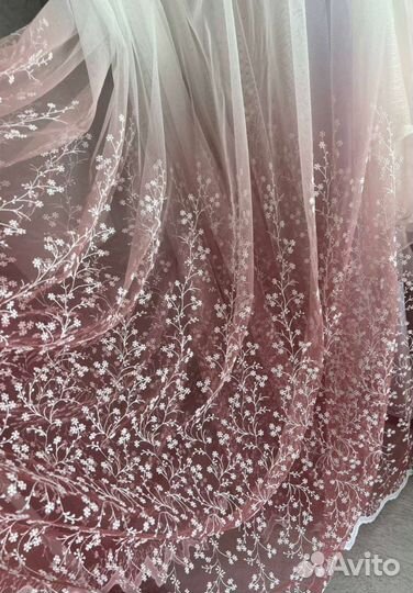 Тюль новый амбре