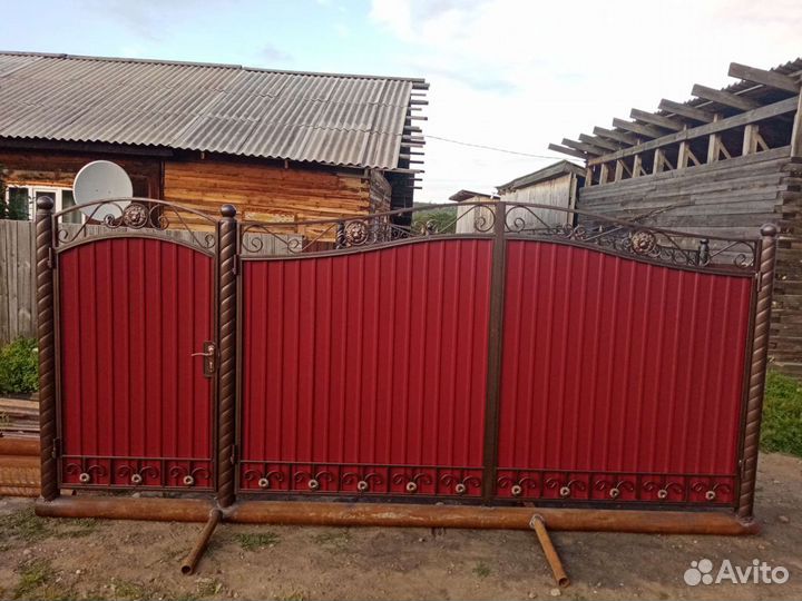Кованые ворота заборы