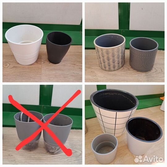 Цветочные горшки