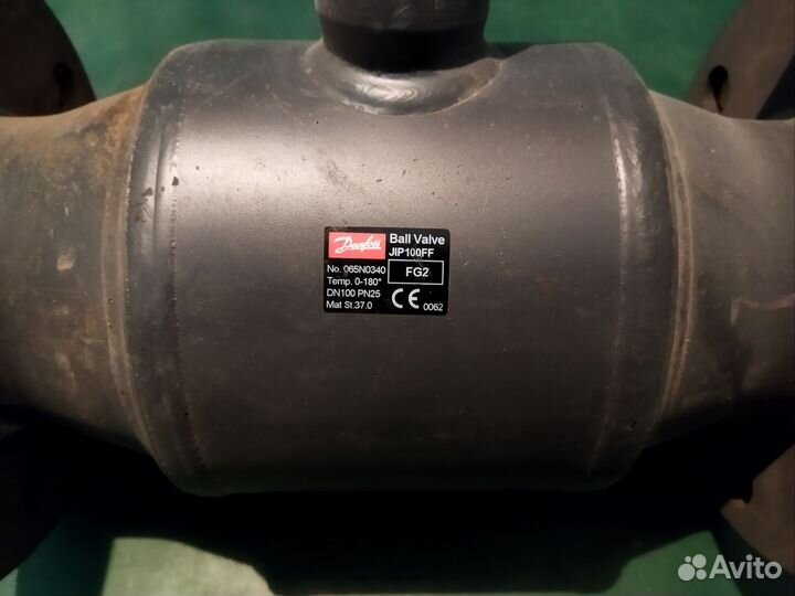 Кран шаровый danfoss jip 100 ff