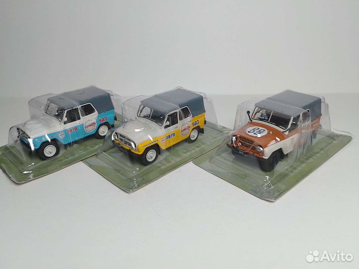 УАЗ 469 спорт Deagostini 1:43