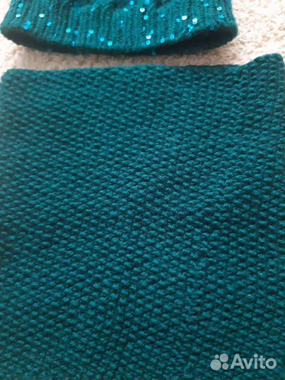 Шапка и снуд-труба