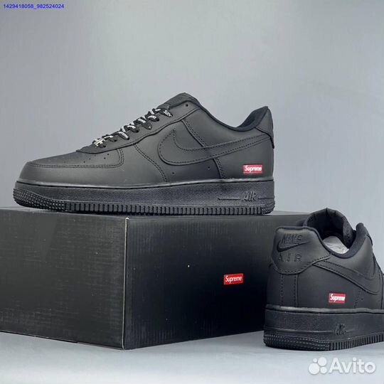 Кроссовки Nike Air Force 1 low Supreme (Арт.74673)