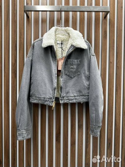 Джинсовая куртка Miu Miu