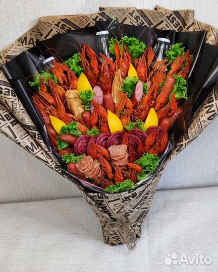 Мужские букеты съедобные