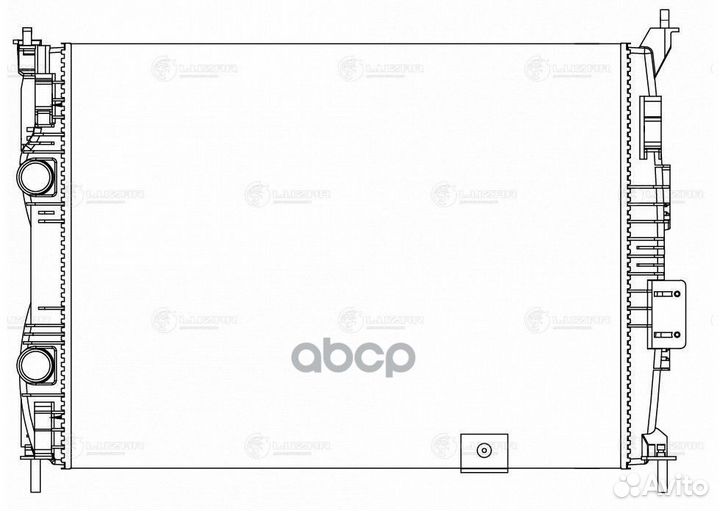 LRC 14J00 радиатор системы охлаждения Nissan Q