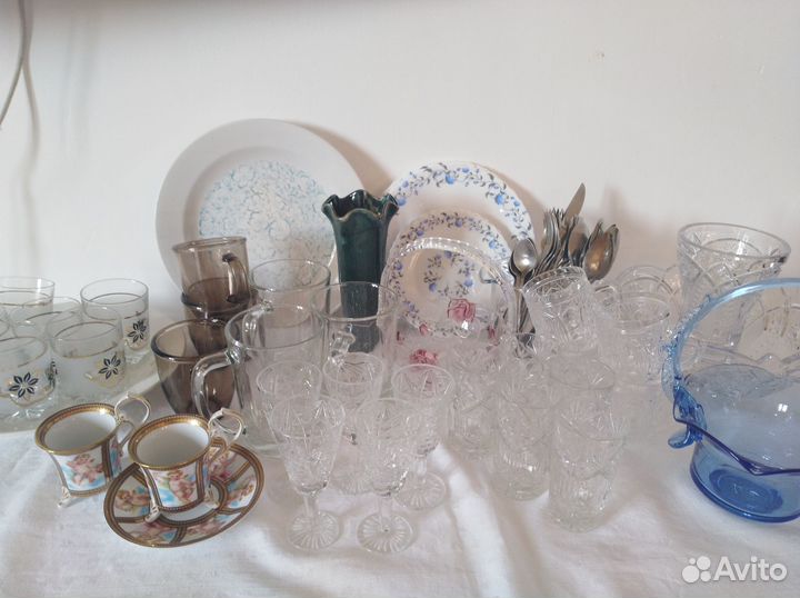 Кружки Ложки Стаканы Вазы