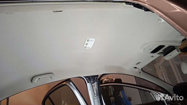 Обшивка потолка renault fluence