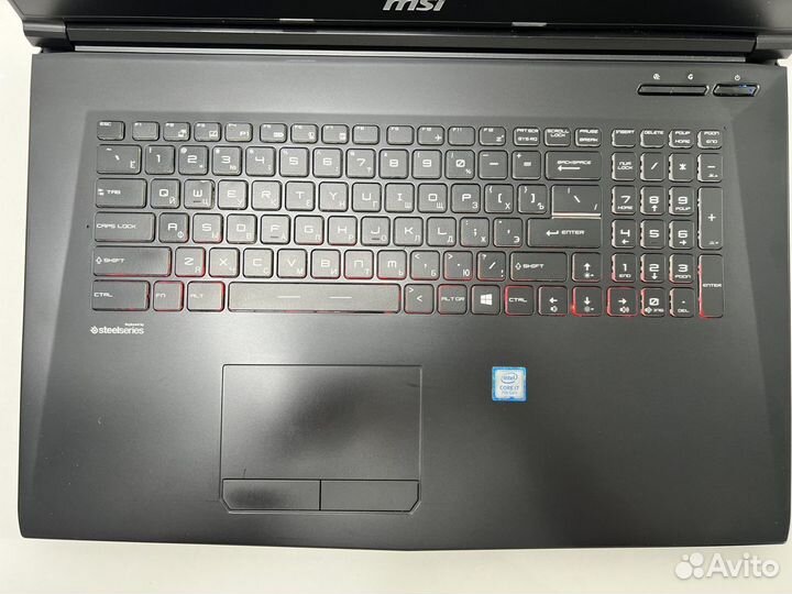 Msi 17.3 i7 GTX 1060 16 Ram Игровой ноутбук