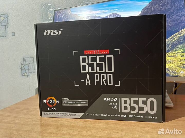 Msi B550 a pro новая