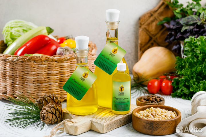 Сыродавленное масло кедровое