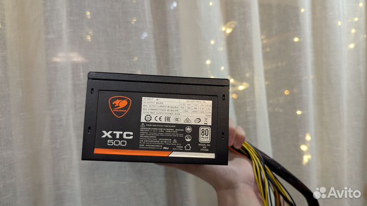 Блок питания 500w cougar XTC 500