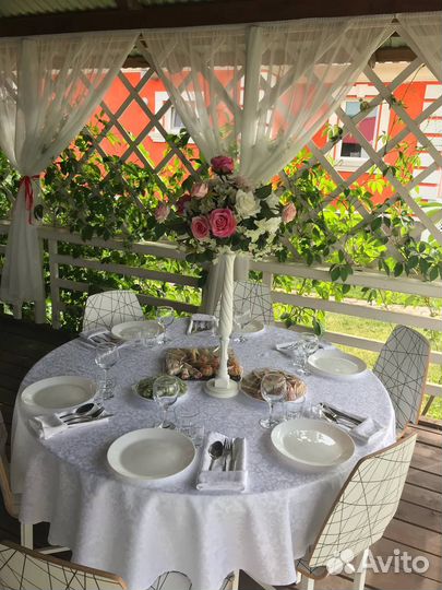 Аренда столов и стульев всё для банкета