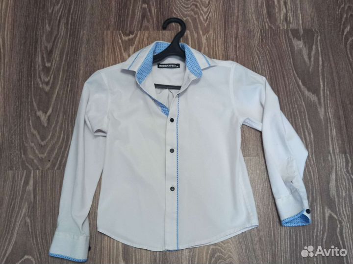 Рубашки детские, белые