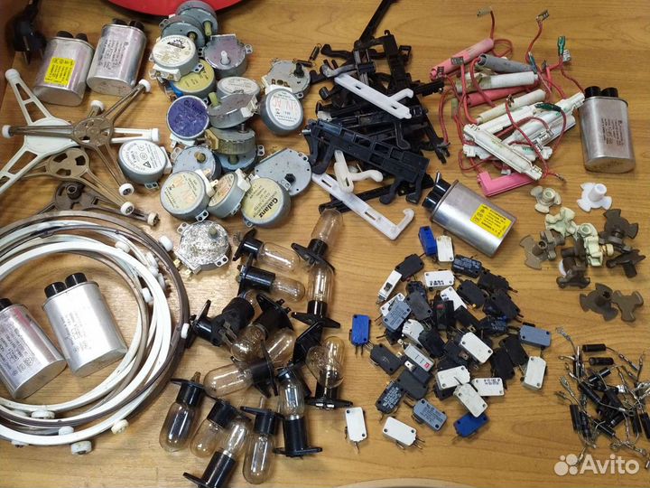 Запчасти для микроволновой свч печи