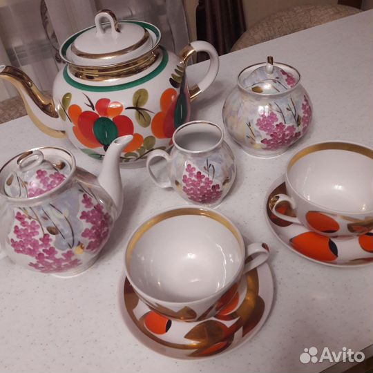 Чайный сервиз СССР дулево