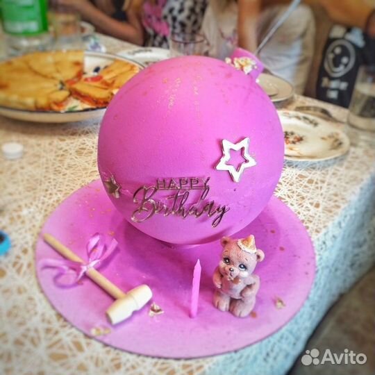 Торты на заказ от 1 кг (детские, свадебные, бенто)