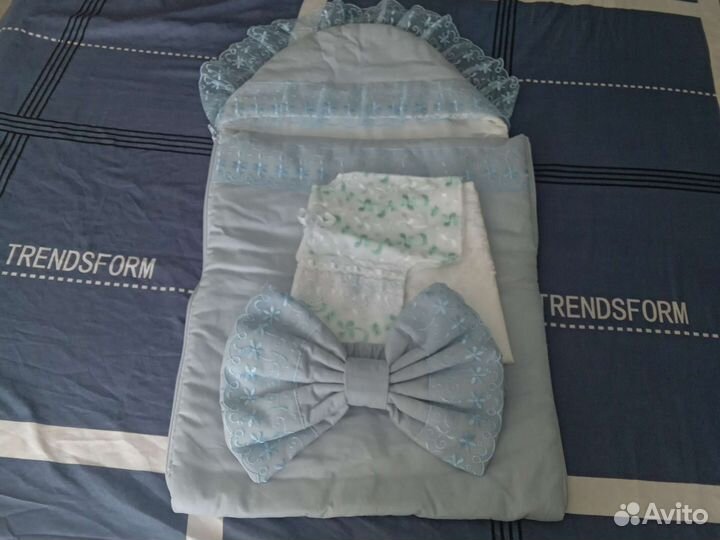 Конверт на выписку летний